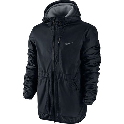 Nike Mens Alliance Fleece Lined Jacket Blackgrey
