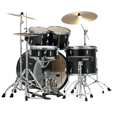 Tama Imperialstar 20 Hairline Black Hyperdrive Edition Drum Kit