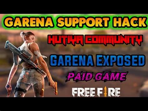 Garena free fire, a survival shooter game on mobile, breaking all the rules of a survival game. Garena Support Hack||Garena Free Fire Exposed||Gaming Bar ...