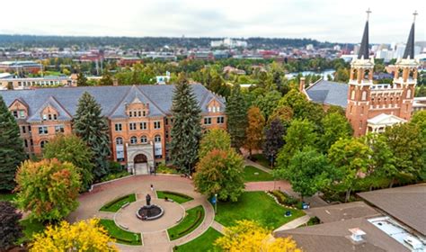College hall, the original administration building, and. Gonzaga University Global Diversity funding for ...