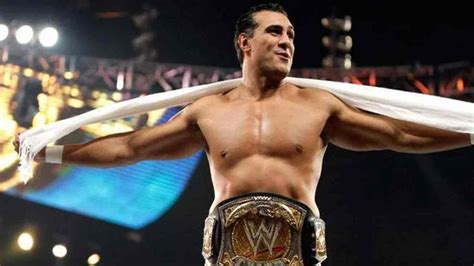 Alberto Del Rio With WWE Championship Title