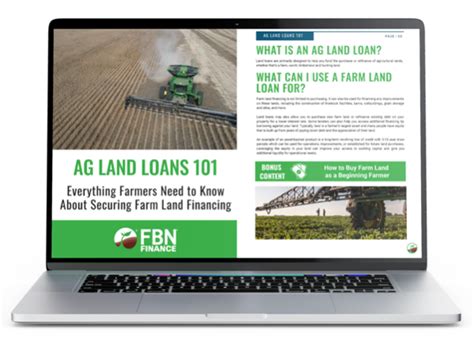 Ag Land Loans 101 Guide By Fbn Finance Fbn