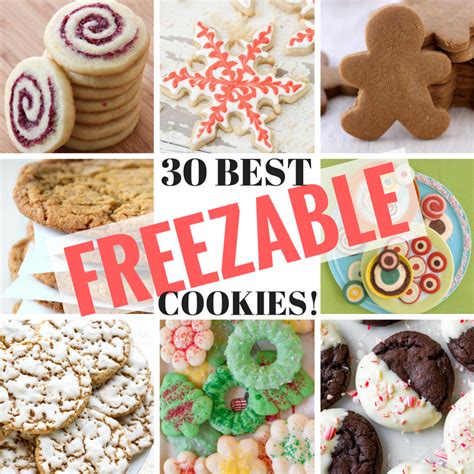 13 easy christmas cookies echoes of laughter 30 BEST Freezable Cookies | The View from Great Island