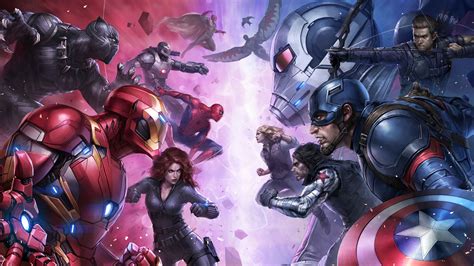 1440x900 Team Iron Man And Team Captain America 1440x900 Resolution Hd