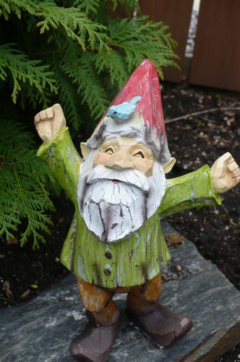 9 Woodland Garden Gnome Celebrating Garden Gnomes Pinterest