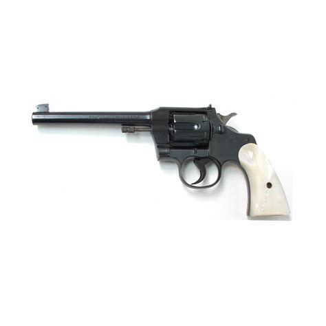 Colt Officers Model 22 Lr Caliber Revolver Manufactured Approximately