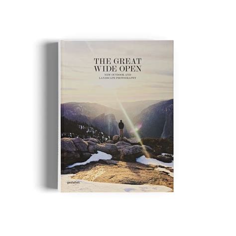 The Book Cover For The Great Wide Open With An Image Of A Person