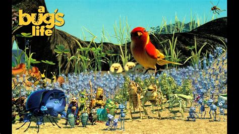 At an annually pace, a huge colony of ants is forced to collect every piece of food that grows on their island for a group of menacing grasshoppers. Pixar reviews: A Bug's Life - YouTube