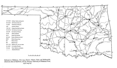 A Brief History Of Oklahoma Railroads Oklahoma Railway