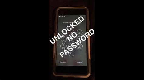 How To Unlock Iphone 6 Without Passcode Or Touch Id😮😵😮 Youtube