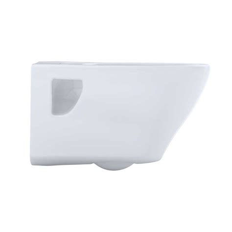 Toto Aquia Wall Hung Elongated Toilet Bowl With Skirted Design Cotton