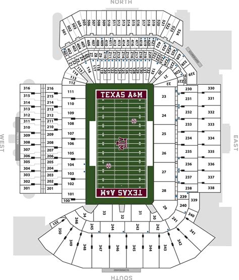 Texas Tech Football Stadium Seating Chart