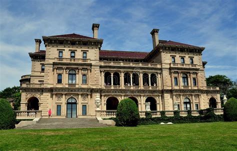 Newport Ri 1895 The Breakers Mansion Editorial Stock Image Image Of
