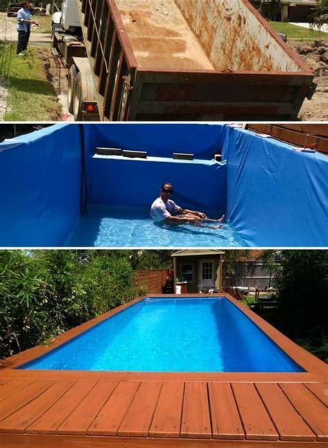 Thankfully, you don't need to sacrifice all of your yard, either. 12 Steps To Your Diy Swimming Pool That Will Look ...