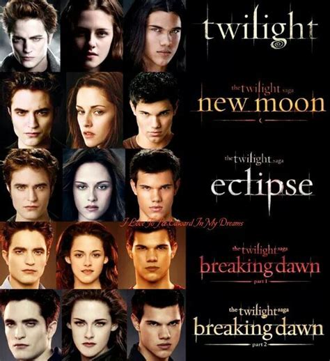 The Twilight Saga Movie Poster With Many Different Faces And Characters