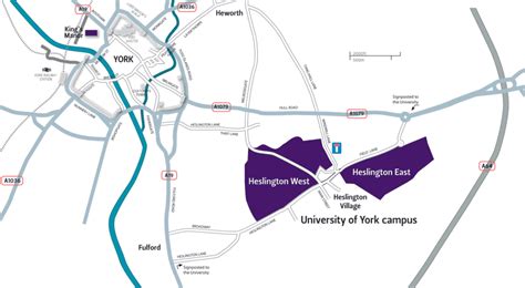 York College Campus Map