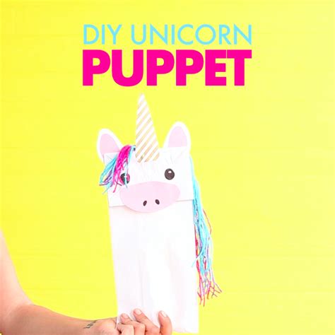 This Diy Puts A Magical Twist On A Regular Paper Bag Puppet This