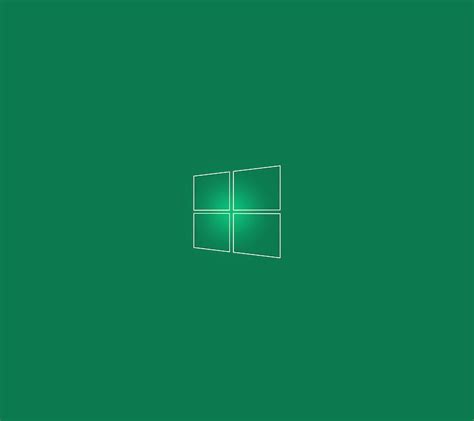 Green Windows 11 Logo In Green Background Windows 11 Hd Wallpaper