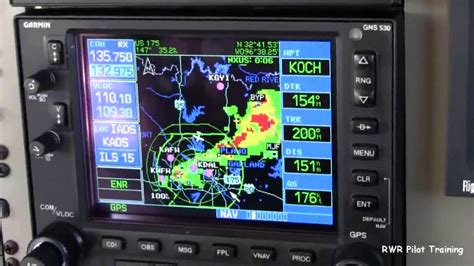 Using Weather Radar In The Pa46 Aircraft 10051902 Youtube