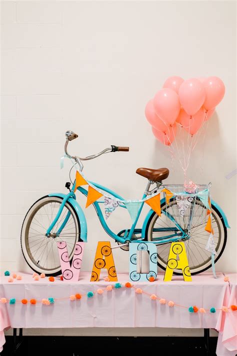 Karas Party Ideas Adorable Bike Themed Birthday Party Karas Party Ideas