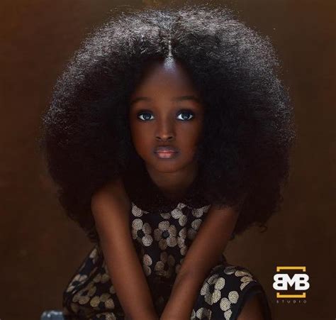 Menina De 5 Anos Da Nigéria é Considerada A Garota Mais Bonita Do Mundo