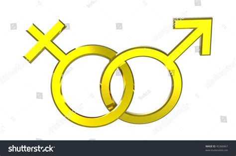 Male Female Sex Symbols Render Isolated Stock Illustration 45366967 Shutterstock