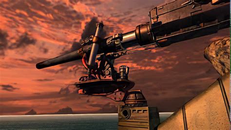 The Cannon Fires Into The Sea At Sapphire Weapon Whos Underwater Fmv