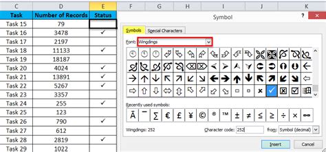 Checkmark In Excel Examples How To Insert Checkmark Symbol