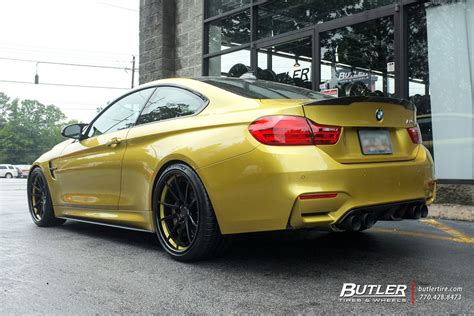 Lowered Bmw M4 With Savini Bm12l Wheels And Michelin Pilot Flickr