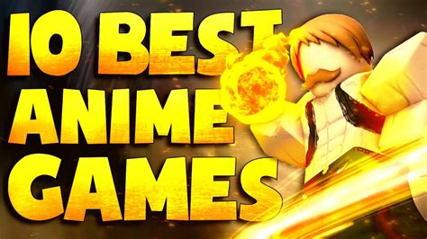 Top 10 Best Anime Games On Roblox 2022 Youtube