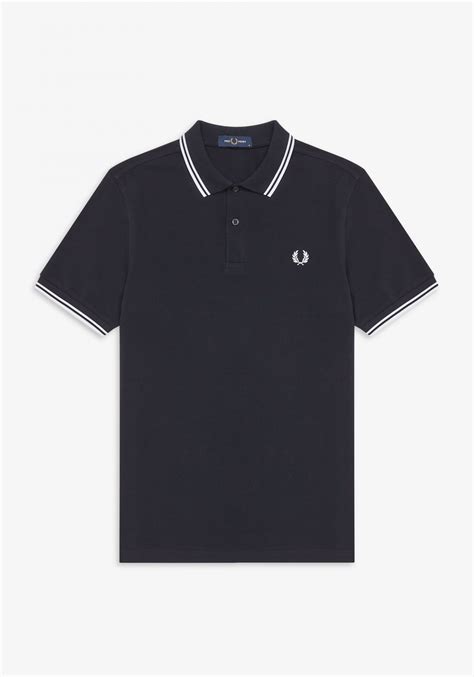 The Fred Perry Shirt M3600s 350 Black Bubble Gum White｜ Fred