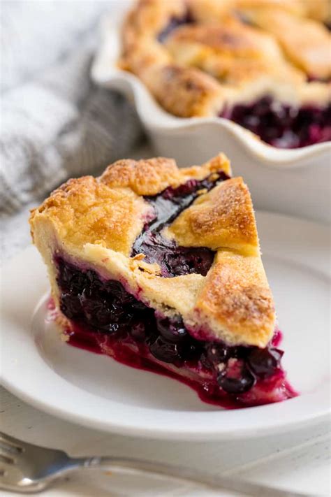 perfect blueberry pie simplyrecipes