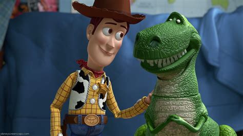 Woody And Rex ~ Toy Story 1995 Pixar Movies Pixar Toys Disney Movies