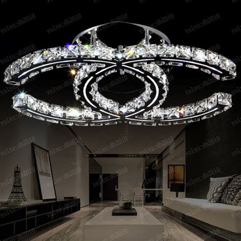 Led deckenleuchte rund deckenlampe badleuchte flurlampe für wohnzimmer küche. 2019 LLFA267 Moderne luxuriöse Kristallleuchter Droplight ...