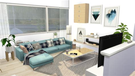 Modern And Cozy House Download Tour Cc Creators The Sims 4 Dinha