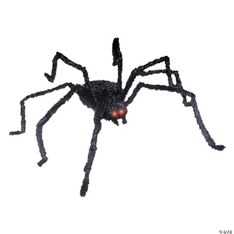 Animated Black Spider Halloween Décor