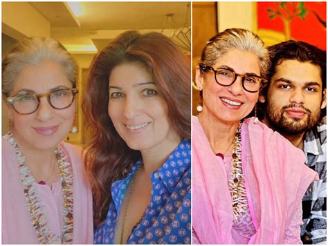 Twinkle Khanna Shares A Glimpse Of Mom Dimples Birthday Celebrations