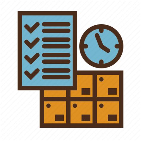 Control Inventory Inventory Management Scheduling Warehouse Icon