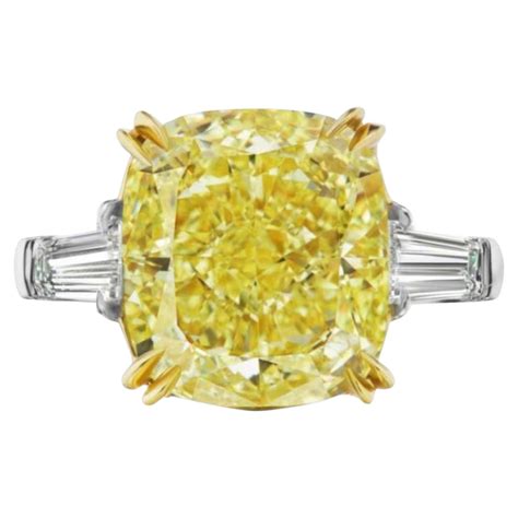 gia certified natural fancy intense green 3 09 carat si1 cushion cut diamond for sale at 1stdibs