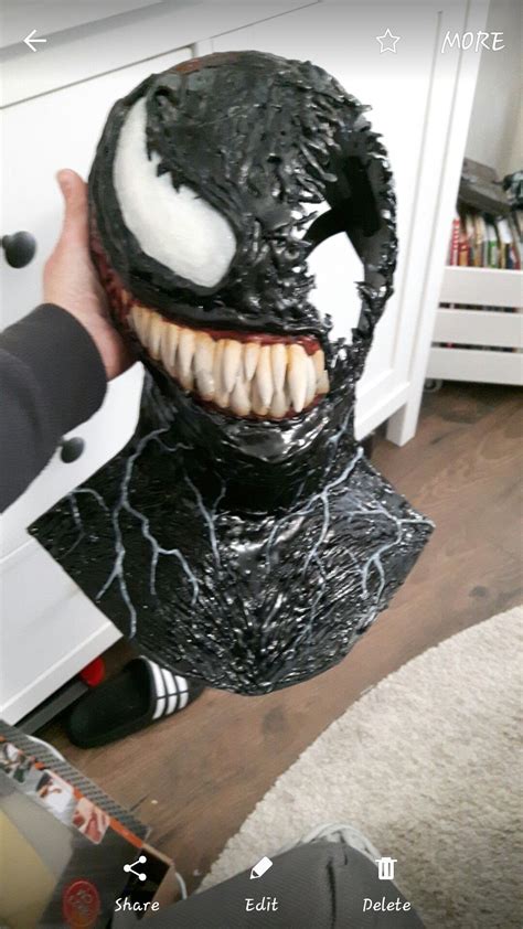 Venom Halloween Costume Halloween Masks Halloween Diy Cosplay Armor