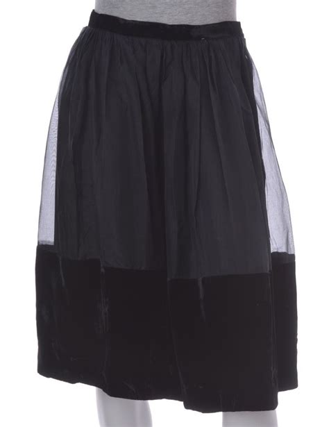 Vintage Midi Skirt Black Black Midi Skirt Skirts Vintage Skirt