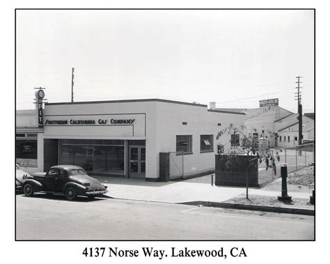 Lakewood On Norse Way Before Annexation To Long Beach Ca History