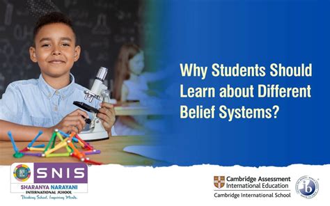 Snis Why Students Should Learn About Different Belief Systems