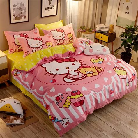 hello kitty bedding set hello kitty bed duvet cover sets cotton bedding sets