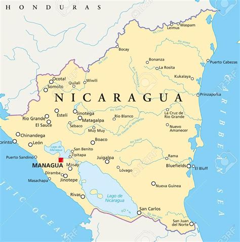 Mapas Del Mundo Mapa De Nicaragua Con Nombres Porn Sex Picture