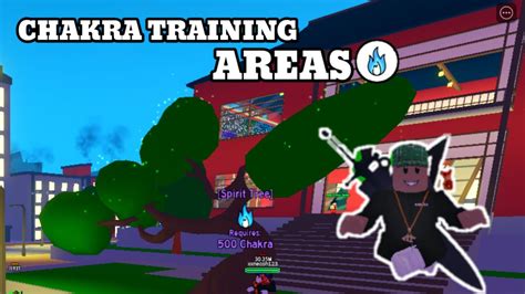 All Of The Chakra Training Areas Where Anime Fighting Simulator