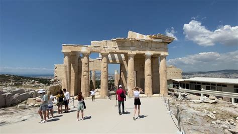 Propylaea Or Propylea Or Propylaia Is The Monumental Gateway To