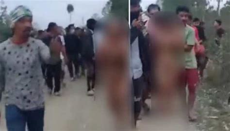 Manipur Womens Stripping Naked Parade Viral Video Shocks Nation Pm