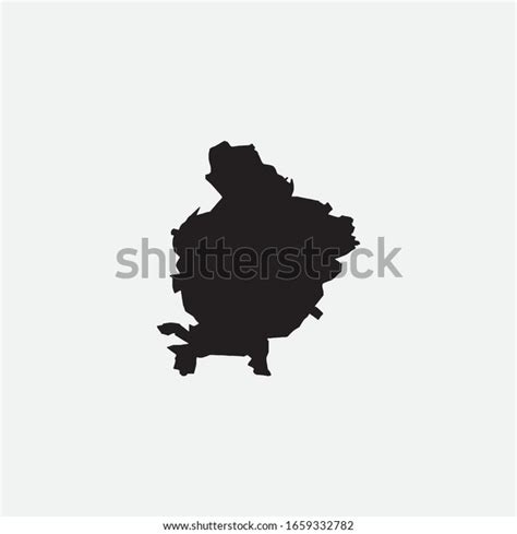 Map Lucknow India Graphic Element Illustration Stock Vector Royalty