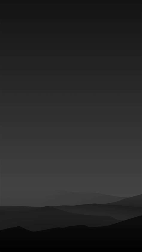 Download Minimalist Iphone X Dark Night Landscape Wallpaper